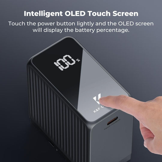 K&F Concept Double Battery Charger Compatible with Sony