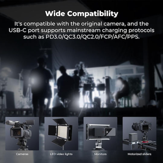 K&F Concept Double Battery Charger Compatible with Sony