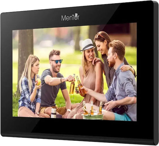 Mentor Kabelloses Hauskommunikation Video-Gegensprechanlage Wi-Fi Schwarze