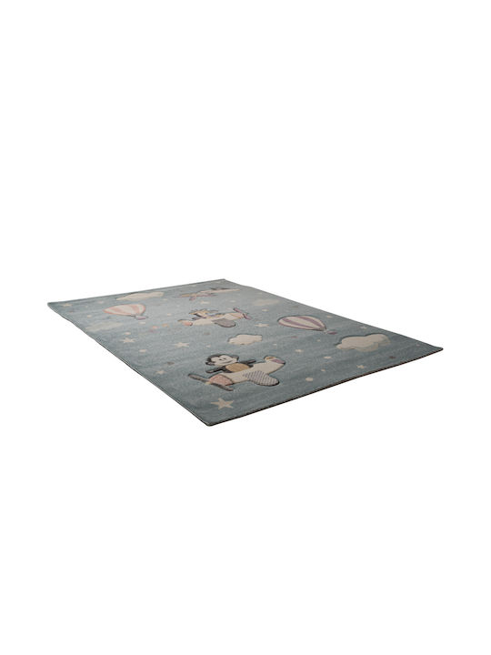 Tzikas Carpets Παιδικό Χαλί Μπλε 160x230cm