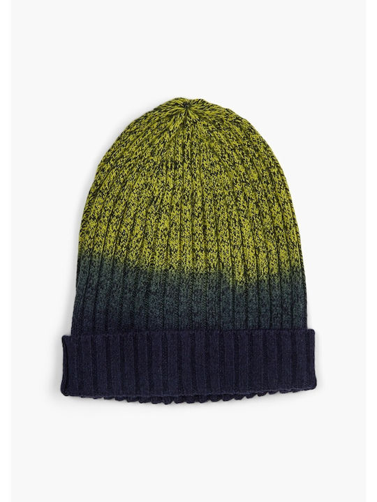 Kids Beanie Knitted Navy Blue