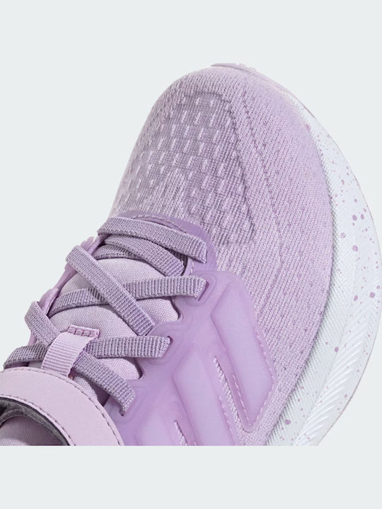 Ultrarun 5 Încălțăminte Sport Copii Alergare Cu Închidere Hoop & Loop Violet