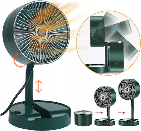 Startseite Roza Heizlüfter Boden Grün 600W