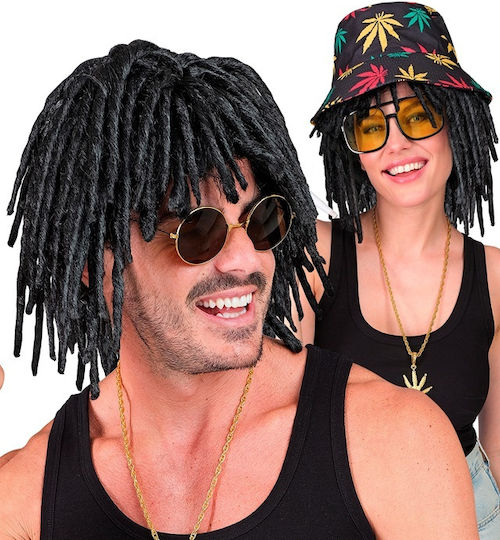 Αποκριατικη Περουκα Jamaican