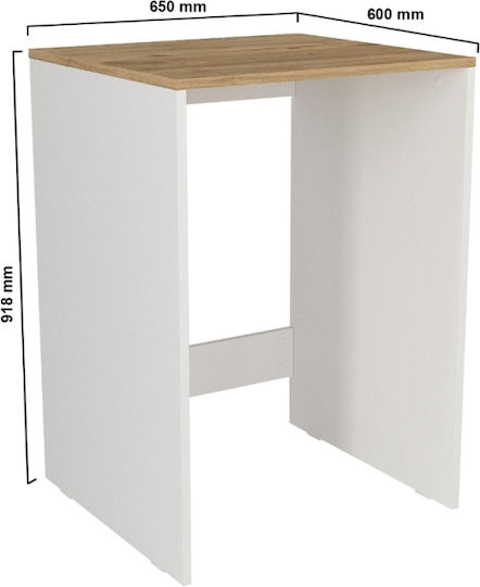 UnicUtil Επιδαπέδια Ραφιέρα Μπάνιου Ξύλινη 65x60x91.8cm Καφέ