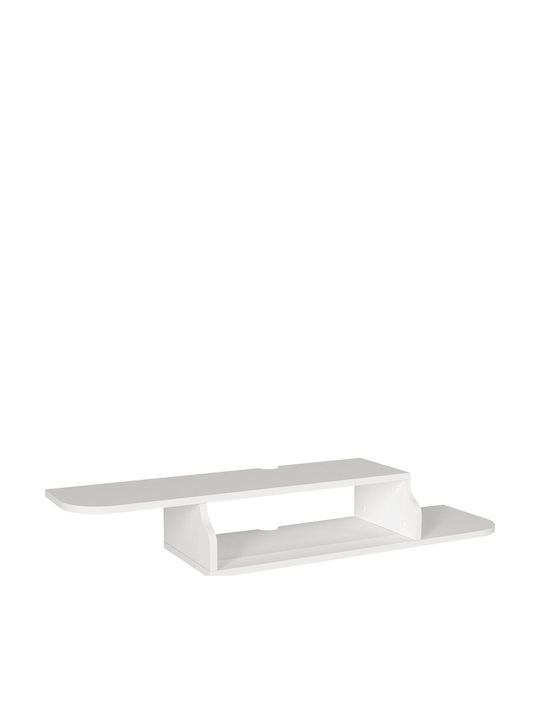 Stand TV Macros Alb L120xA29.6xÎ18.6cm