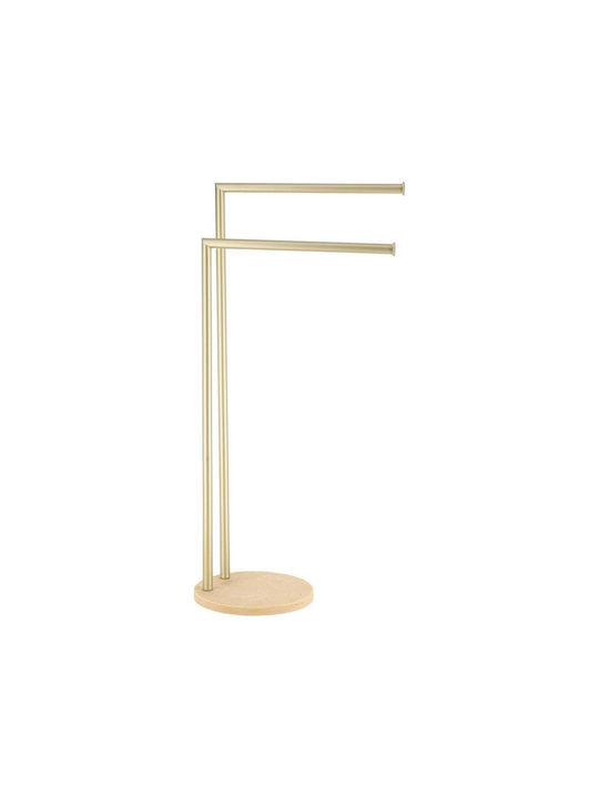 Atmosphera Link de Baie Simplu cu șuruburi ​22x75.5cm Auriu