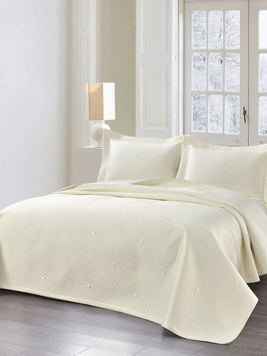Beauty Home Σετ Νυφικό Σετ Υπέρδιπλο με 2 Μαξιλαροθήκες 230x250εκ.