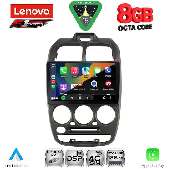 Lenovo Car Audio System for Hyundai Accent 1999-2004 (Bluetooth/USB/WiFi/GPS/Apple-Carplay/Android-Auto) with Touch Screen 9"
