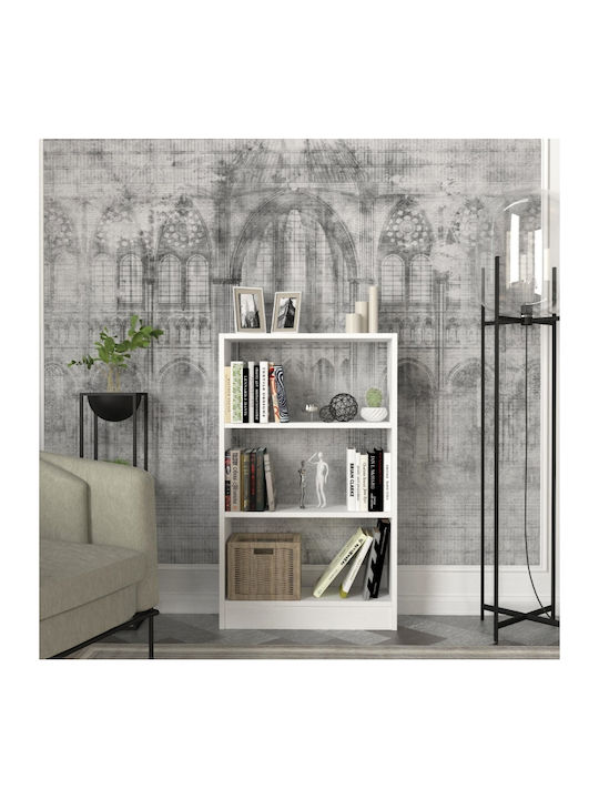 Bookcase Cella White 60x19.5x100cm
