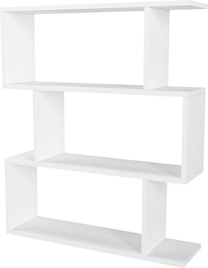 Bibliotecă Karrusel Albă 80x22x95.7cm