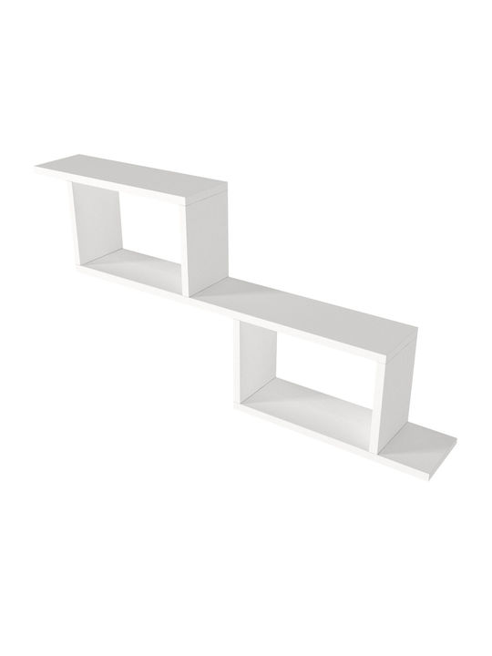 Raft Perete Alb 101x24x45cm