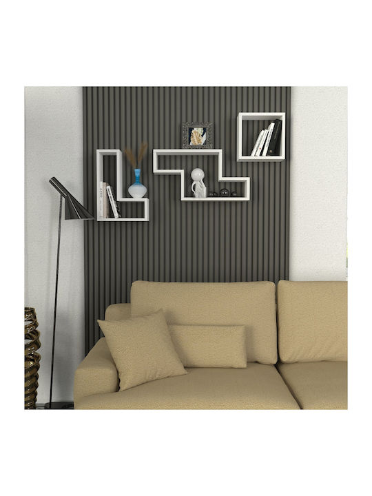 Ράφι Τοίχου White 80x20x75εκ.