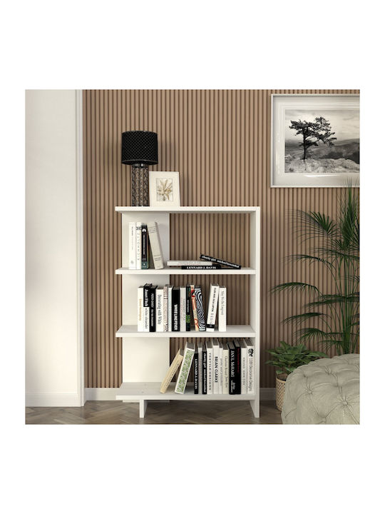 Bibliothek Trilion Weiß 61x22x90cm