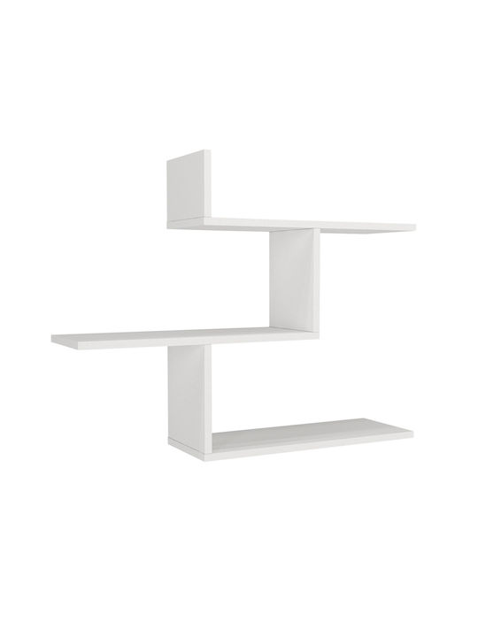 Shelf Wall White 89x22x71cm