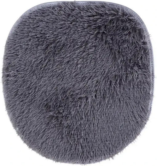 Vilde Rutschfest Set Badematten Synthetisch,Polyester/Cotton/Leather Toilette 569702 Grey 3Stück