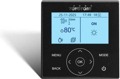 Toyotomi Atria Wärmepumpe 14kW Einphasig 75°C Monoblock