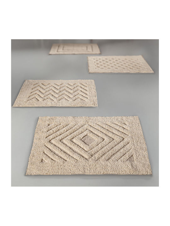 Guy Laroche Badematte Baumwolle Rechteckig Goa 1127091124010 Beige 70x120cm