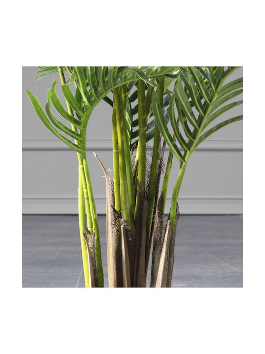 Supergreens Künstlicher Areca-Palme Baum Grün 140 cm