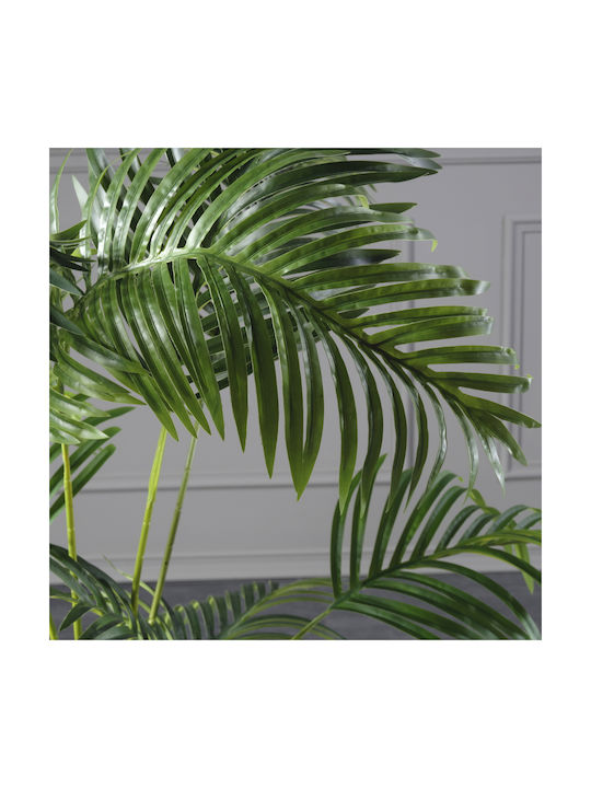 Supergreens Künstlicher Areca-Palme Baum Grün 140 cm