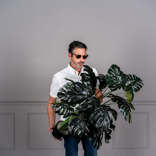 Supergreens Künstlicher Monstera Baum Grün 110 cm