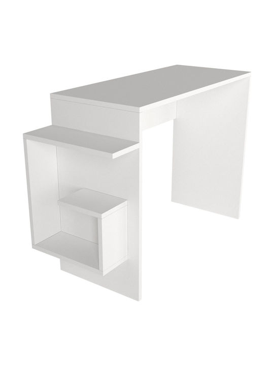 Schreibtisch Sharp Focus Holz Weiß 104.5x40x73.8cm