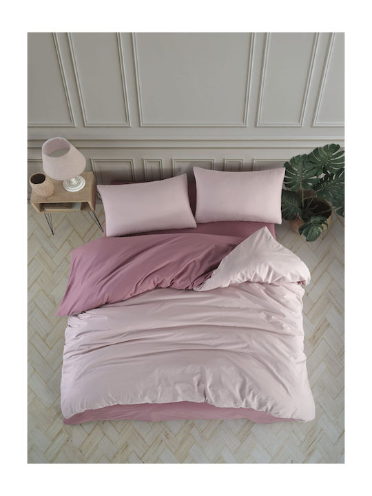 Homeline Пухено Единично 160x230бр 3195 Розов 350 г/м²Gsm