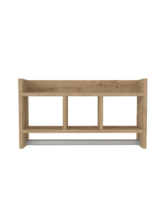 UnicUtil Wall Shelf 63.6x35x15cm Brown