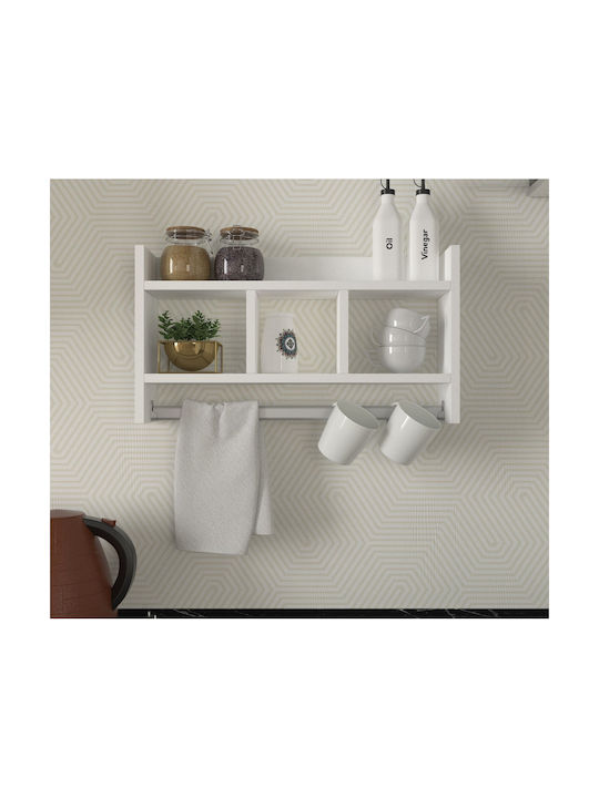 UnicUtil Raft De Perete 63.6x35x15cm Alb