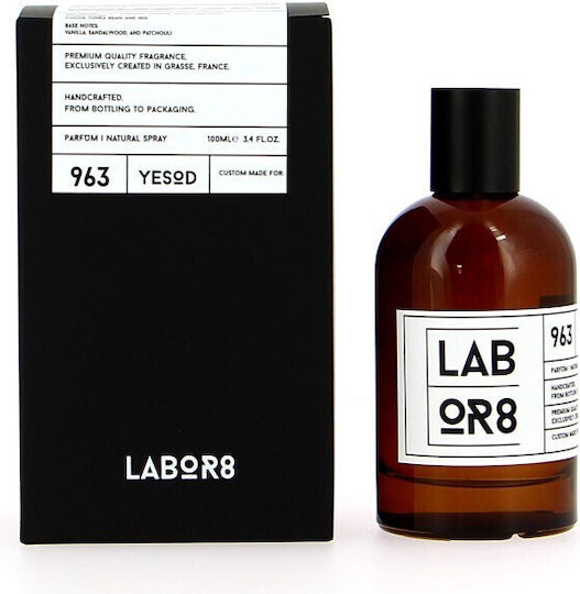 Labor8 Yesod 963 Unisex Eau De Parfum Edp 30 Ml