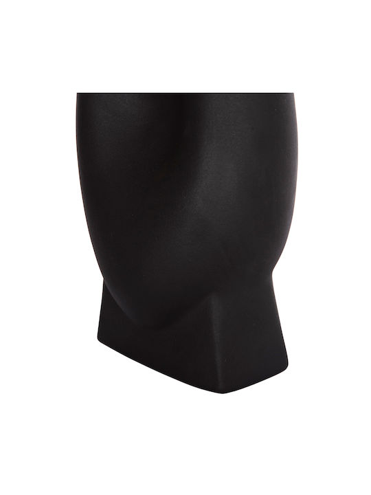 HomeMarkt Διακοσμητικό Σπίτι Glaze από Κεραμικό Υλικό 1x12x38cm