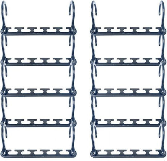 Clothes Hanger Gray LY-50132 10pcs