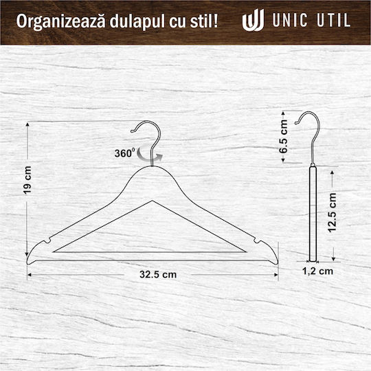 UnicUtil Umeraș pentru Copii Roz UUUM20X5 5buc