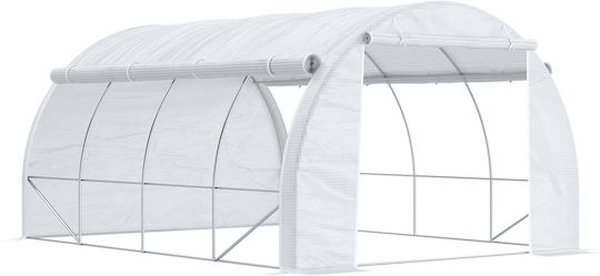 Outsunny 845-612V01WT Seră Tunel 3.97x3x2m
