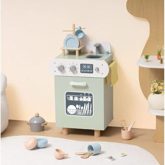 Wooden Dishwasher Accessories Tooky Toy Tp540