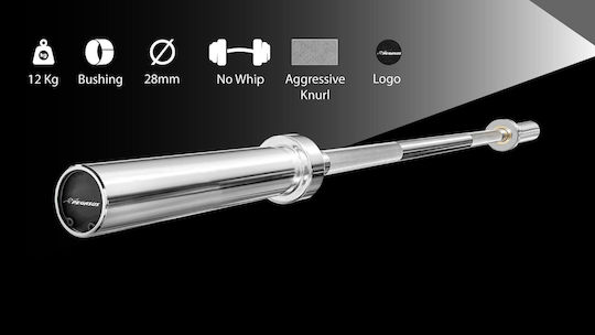 Pegasus Straight Bar Olympic Type Φ50mm 13kg 150cm Length without Collar