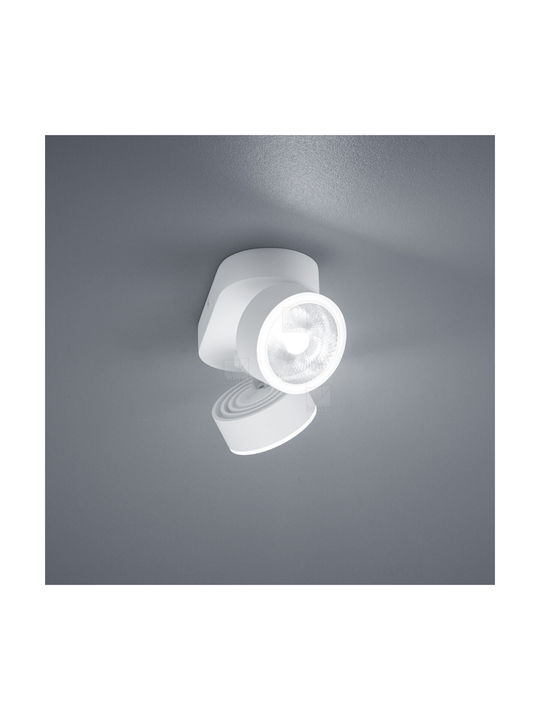 Helestra Deckenleuchte 8cm Weiß mit Integrierter LED