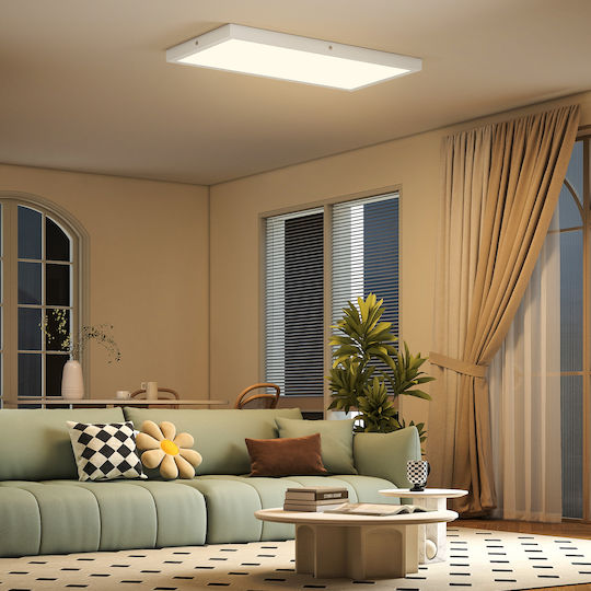 HomCom Deckenleuchte 60cm LED