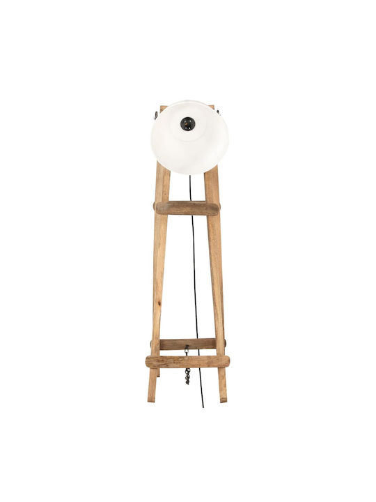 vidaXL Vintage Floor Lamp with Socket for Bulb E27 Black