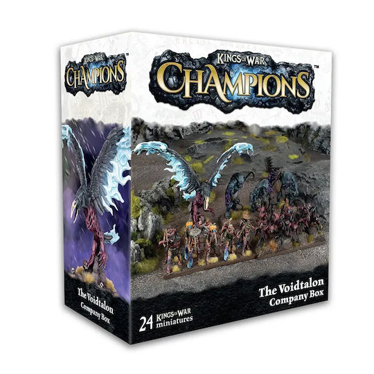 Kings War Campioni Cutia Companiei Voidtalon – Set Miniaturi Nightstalkers 22 Bucăți