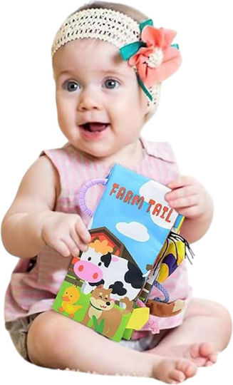 Queen Mother Fabric Activity Book for 6+ Months Various Designs 1pc