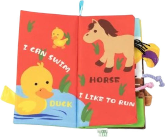 Queen Mother Fabric Activity Book for 6+ Months Various Designs 1pc