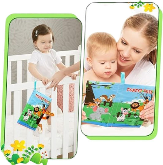 Queen Mother Fabric Activity Book for 6+ Months Various Designs 1pc