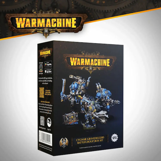 Уормашин Cygnar – Кутия Стартерна Група Гробокопачи Warjacks