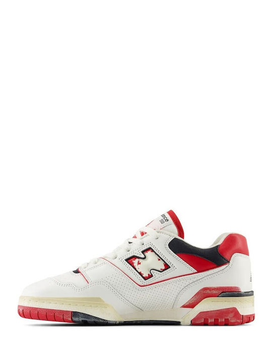 550 Sneakers Sea Salt / Vintage Red