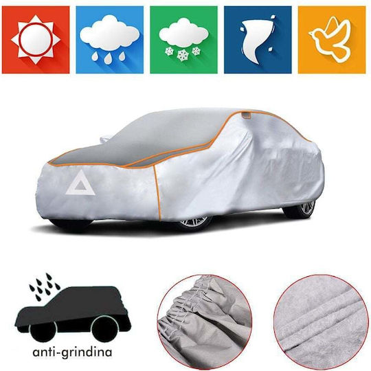 Smartic Acoperă Anti-grindină Protecție Exterioară Auto Spumă Comprimată 5mm Sistem Antifurt Protecție H6 Pe Scara Torro Mărime L 480x175x120cm