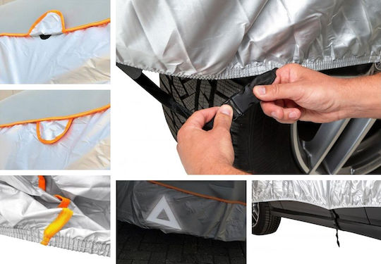 Smartic Acoperă Pentru Grindină Protecție Exterioară Auto Spumă Comprimată 5mm Sistem Antifurt Protecție H6 Pe Scara Torro Mărimea M 430x160x120cm