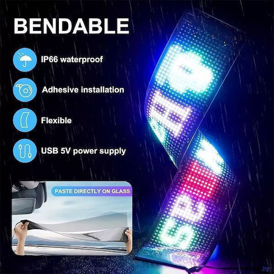 Advertising Flexible Vehicle Led Sign Remote Control 1122110a/04316 110851 Tradesor