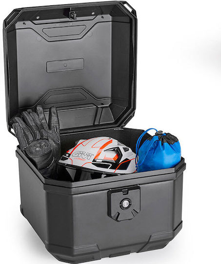 Givi Monolock Motorcycle Aluminum Top Case 38lt Black