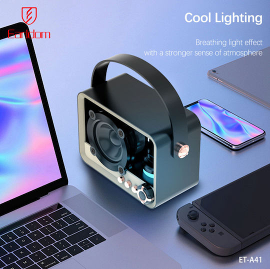 Earldom Ηχείο Bluetooth 5W με Ραδιόφωνο Διάφανο ET-A41